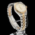 Rolex Lady-Datejust 69173 (1999) - Silver dial 26 mm Gold/Steel case (6/7)