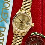 Rolex Lady-Datejust 69178 (1996) - Goud wijzerplaat 26mm Geelgoud (1/8)