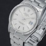 Rolex Oyster Perpetual Date 15010 (1989) - Silver dial 34 mm Steel case (7/8)