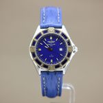 Breitling Lady J D52065 (1992) - Blue dial 31 mm Steel case (1/8)