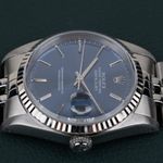 Rolex Datejust 36 16234 (1991) - Zwart wijzerplaat 36mm Staal (3/8)