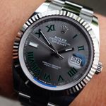 Rolex Datejust 41 126334 (2024) - Grijs wijzerplaat 41mm Staal (1/8)