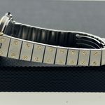 Cartier Santos 8191 (Onbekend (willekeurig serienummer)) - Wit wijzerplaat 27mm Goud/Staal (7/8)