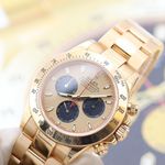 Rolex Daytona 116528 (Onbekend (willekeurig serienummer)) - Champagne wijzerplaat 40mm Geelgoud (3/8)