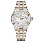 Maurice Lacroix Aikon AI6007-SP012-130-1 (2023) - Zilver wijzerplaat 39mm Staal (3/3)