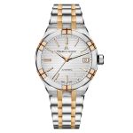 Maurice Lacroix Aikon AI6007-SP012-130-1 (2023) - Silver dial 39 mm Steel case (3/3)