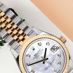 Rolex Datejust 31 278273 (2022) - Parelmoer wijzerplaat 31mm Goud/Staal (3/8)