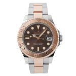 Rolex Yacht-Master 37 268621 (2018) - Bruin wijzerplaat 37mm Goud/Staal (1/4)