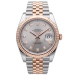 Rolex Datejust 41 126331 (Unknown (random serial)) - Pink dial 41 mm Steel case (1/5)