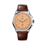 Breitling Premier AB0145331K1P2 (2025) - Oranje wijzerplaat 42mm Staal (1/1)