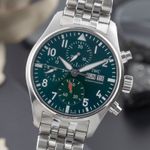 IWC Pilot Chronograph IW388104 (Unknown (random serial)) - Blue dial 41 mm Steel case (3/8)