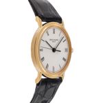 Patek Philippe Calatrava 3802/200 (1991) - White dial 34 mm Yellow Gold case (5/8)