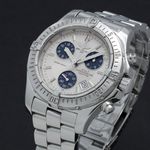 Breitling Colt Chronograph A73380 (2008) - Silver dial 41 mm Steel case (7/7)