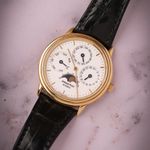 Audemars Piguet Quantieme Perpetual Calendar 25657BA (Onbekend (willekeurig serienummer)) - Wit wijzerplaat 36mm Geelgoud (1/6)