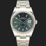 Rolex Datejust 36 126234 (2023) - Green dial 36 mm Steel case (3/8)