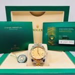 Rolex Datejust 41 126333 (2023) - Champagne dial 41 mm Gold/Steel case (2/6)