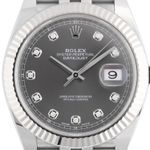 Rolex Datejust 41 126334 (2021) - Grijs wijzerplaat 41mm Staal (2/7)