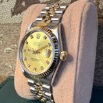 Rolex Datejust 31 68273 (1989) - Champagne wijzerplaat 31mm Goud/Staal (5/8)