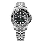 Rolex GMT-Master II 126710GRNR (2025) - Zwart wijzerplaat 40mm Staal (1/24)