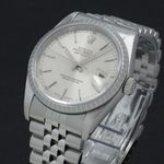 Rolex Datejust 36 16220 (1989) - Zilver wijzerplaat 36mm Staal (7/7)