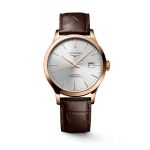 Longines Record L2.820.8.72.2 (2025) - Silver dial 39 mm Rose Gold case (1/1)