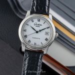 Glashütte Original Senator 1-39-11-05-03-04 (2000) - Wit wijzerplaat 38mm Staal (1/8)