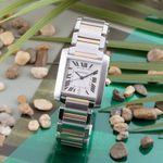 Cartier Tank Française W51005Q4 (2005) - 28 mm (1/8)