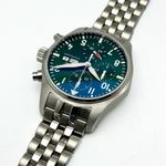 IWC Pilot Chronograph IW388104 (2023) - Blauw wijzerplaat 41mm Staal (7/10)