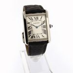 Cartier Tank Solo W5200005 (2016) - Wit wijzerplaat 24mm Staal (1/6)