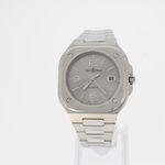 Bell & Ross BR 05 BR05A-GR-ST/SST (2025) - Zilver wijzerplaat 41mm Staal (1/4)