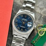 Rolex Datejust 36 16234 (2000) - Blue dial 36 mm Steel case (1/8)