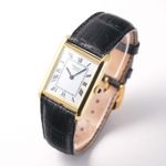 Chopard Tank 2012 (1980) - White dial 33 mm Yellow Gold case (3/8)