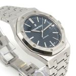 Audemars Piguet Royal Oak Selfwinding 15400ST.OO.1220ST.03 (2014) - Blue dial 41 mm Steel case (6/6)