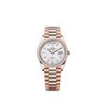 Rolex Day-Date 36 128395TBR (2025) - White dial 36 mm Rose Gold case (1/1)