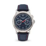 Patek Philippe Chronograph 5470P-001 (2025) - Blue dial 41 mm Platinum case (1/1)