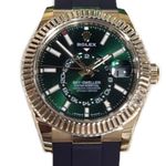 Rolex Sky-Dweller 336238 (2026) - Green dial 42 mm Yellow Gold case (1/1)