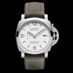 Panerai Luminor Marina PAM01314 (2024) - Wit wijzerplaat 44mm Staal (1/1)