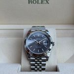 Rolex Datejust 41 126334 (2025) - Grijs wijzerplaat 41mm Staal (3/7)