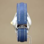 Breitling Callisto B64046 (1995) - Blue dial 34 mm Gold/Steel case (7/8)