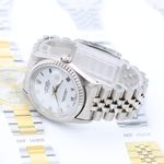 Rolex Datejust 36 16220 (Onbekend (willekeurig serienummer)) - Wit wijzerplaat 36mm Staal (5/7)