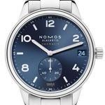 NOMOS Club Neomatik 782 (2026) - Blauw wijzerplaat 42mm Staal (1/1)