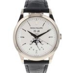 Patek Philippe Annual Calendar 5396G-011 (2021) - Zilver wijzerplaat 39mm Witgoud (1/3)