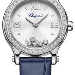 Chopard Happy Sport 278620-3002 (2026) - Zilver wijzerplaat 25mm Staal (1/1)