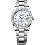 Rolex Datejust 36 126284RBR (2025) - Parelmoer wijzerplaat 36mm Staal (1/1)