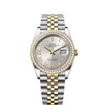 Rolex Datejust 36 126283RBR (2025) - Zilver wijzerplaat 36mm Staal (1/1)