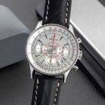 Breitling Montbrillant AB0130012/G709 (Unknown (random serial)) - Silver dial 40 mm Steel case (3/8)