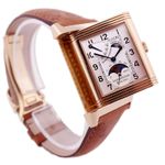 Jaeger-LeCoultre Grande Reverso 275.24.20 (2005) - Silver dial 26 mm Red Gold case (5/6)