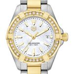 TAG Heuer Aquaracer Lady WBD1423.BB0321 (2024) - Wit wijzerplaat 27mm Staal (1/2)