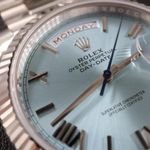 Rolex Day-Date 40 228236 (2024) - Blauw wijzerplaat 40mm Platina (3/7)