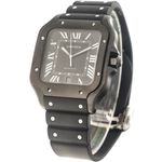 Cartier Santos WSSA0039 (2023) - Black dial 40 mm Steel case (2/4)